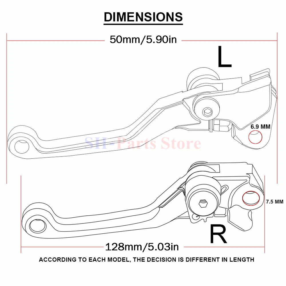 Motorcycle Brake Clutch Levers Motocross for KTM EXC SXF SX XCF EXCF XC XCW TPI 250 350 450 300 SX-F XC-W EXC-F XC-F 2014-2021
Motorcycle Brake Clutch Levers Motocross for KTM EXC SXF SX XCF EXCF XC XCW TPI 250 350 450 300 SX-F XC-W EXC-F XC-F 2014-2021