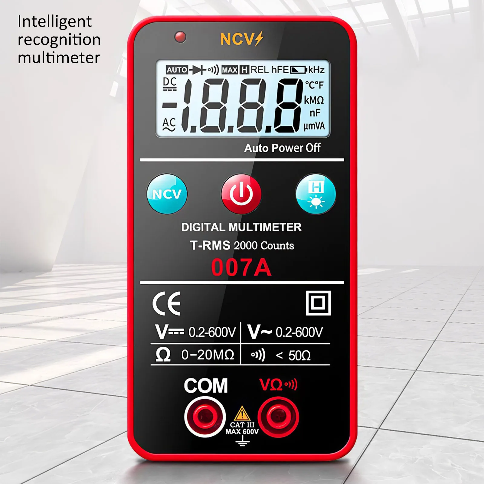 Digital Electric Multimeter High Precision Multifunctional Measuring Machine Low Power Repairing Electronic Testing Machine
Digital Electric Multimeter High Precision Multifunctional Measuring Machine Low Power Repairing Electronic Testing Machine