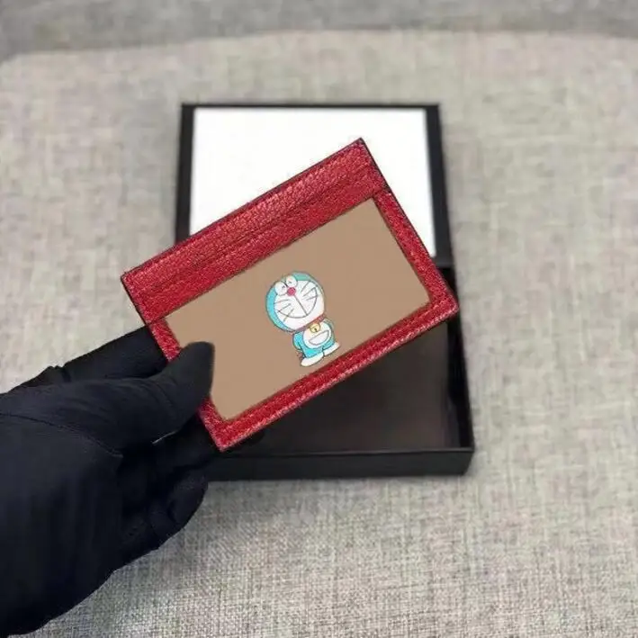 Canvas Leather Cowhide Womens Doraemon Print Card&ID Holders Key Wallet Mens Money Clips Coin Purses Clutch Bag Handbag with box
Canvas Leather Cowhide Womens Doraemon Print Card&ID Holders Key Wallet Mens Money Clips Coin Purses Clutch Bag Handbag with box