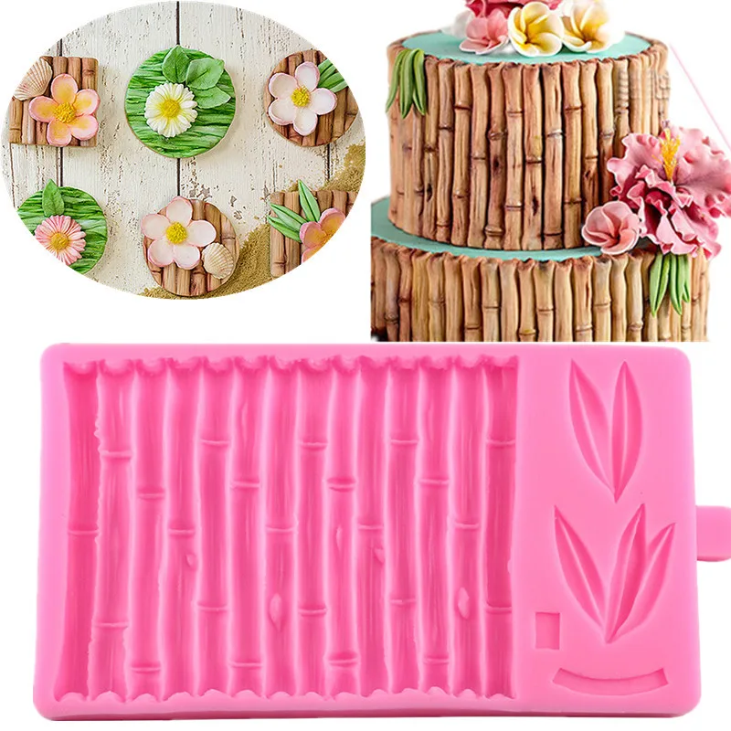Bamboo Texture Lace Silicone Mold Chocolate Fondant Cake Decorating Baking Tool Bakeware Pudding Baking Paste Mold 
Bamboo Texture Lace Silicone Mold Chocolate Fondant Cake Decorating Baking Tool Bakeware Pudding Baking Paste Mold