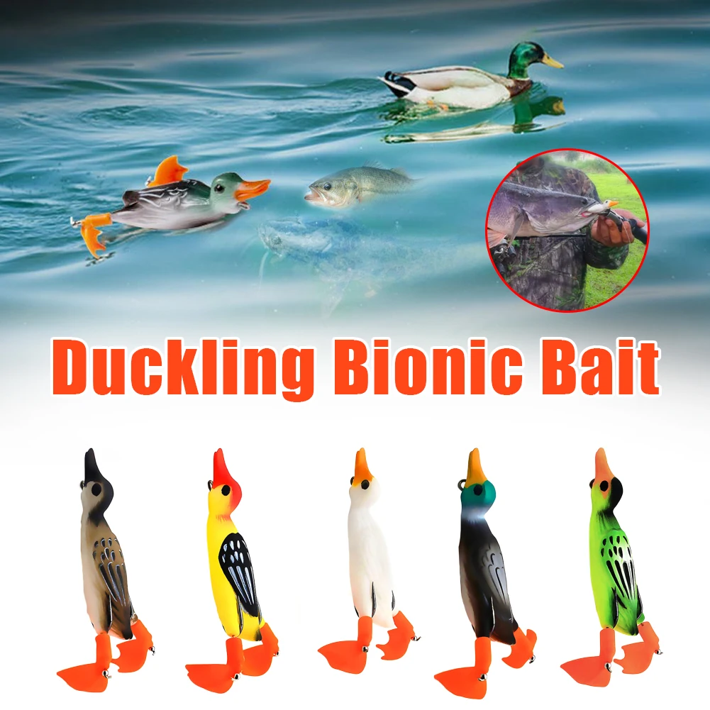 Floating Duck 9.5cm Rotating Fins Road Sub Bait Rotating Tractor Bait Little Duck Bionic Bait Water Surface Tractor Fake Bait
Floating Duck 9.5cm Rotating Fins Road Sub Bait Rotating Tractor Bait Little Duck Bionic Bait Water Surface Tractor Fake Bait