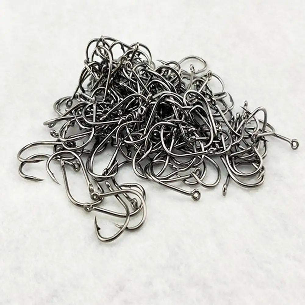 100pcs/box Fish Hook High Carbon Steel Barbed 3#-12# 10 Series In Fly Fishing Hook Worm Pond Fishing Bait Holder Jig Hole Pesca
100pcs/box Fish Hook High Carbon Steel Barbed 3#-12# 10 Series In Fly Fishing Hook Worm Pond Fishing Bait Holder Jig Hole Pesca