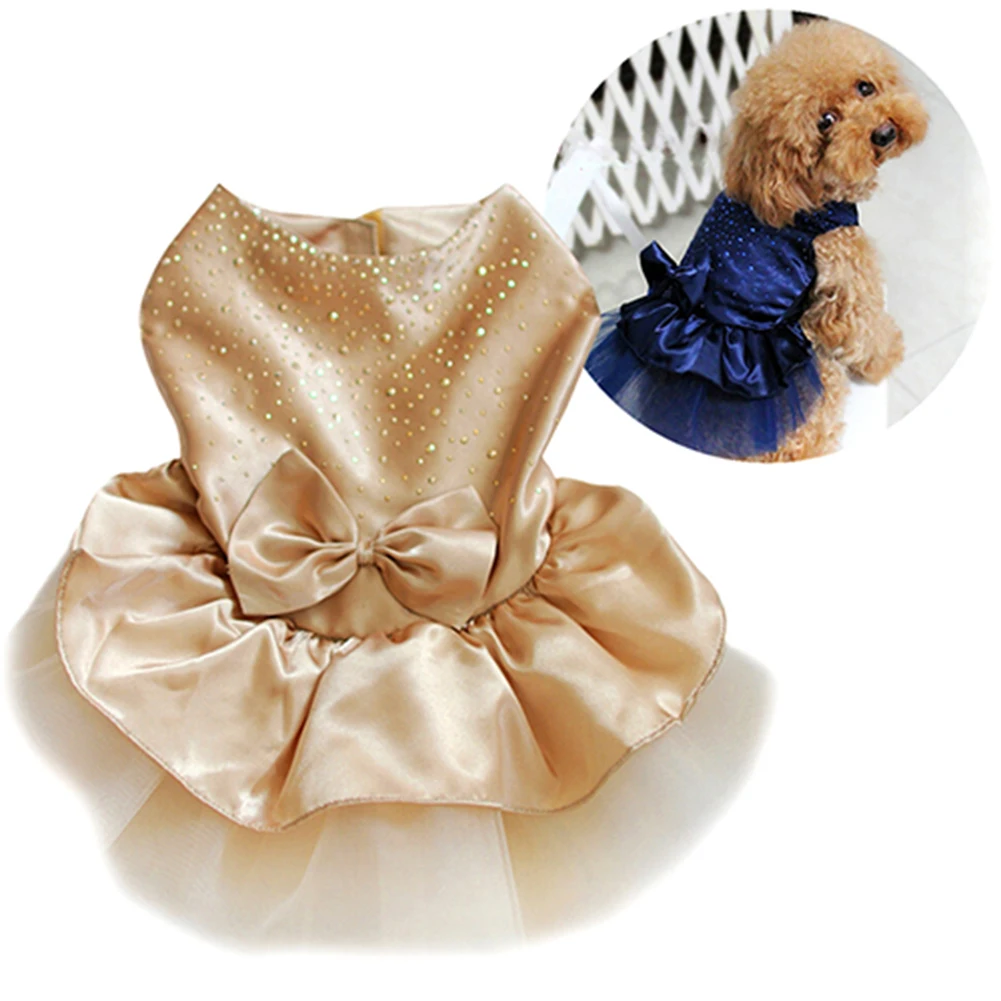 Cute Dog Dresses Pet Puppy Bowknot Gauze Skirt Sequin Princess Clothes Apparel Dog Supplies
Cute Dog Dresses Pet Puppy Bowknot Gauze Skirt Sequin Princess Clothes Apparel Dog Supplies