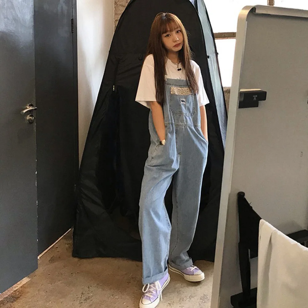 Monos de mezclilla de mujer estilo coreano Preppy B49 pantalones de mezclilla de cintura alta rectos sueltos para mujer con
Monos de mezclilla de mujer estilo coreano Preppy B49 pantalones de mezclilla de cintura alta rectos sueltos para mujer con