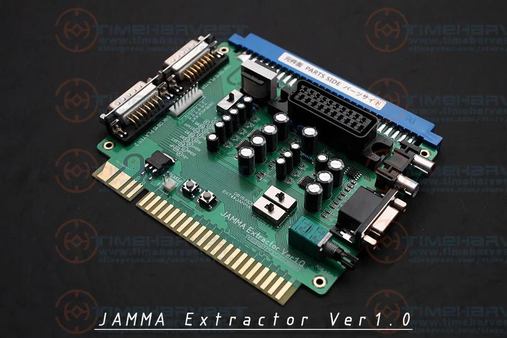 JAMMA Extractor CBOX конвертер в DB 15P геймпад SNK с выходом SCART EU и RGBS для любого доска игры |