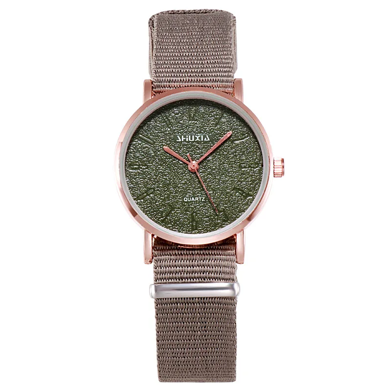 Hot Fast Luxury Watches Quartz Watch Nylon Strap Dial Casual Bracele Watch For Women Quartz Wrist Watches Women Gift Montre
Hot Fast Luxury Watches Quartz Watch Nylon Strap Dial Casual Bracele Watch For Women Quartz Wrist Watches Women Gift Montre