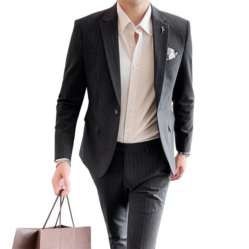 Han edition of cultivate morality leisure small suit men jacket young handsome high-grade two-piece suit England wind
Han edition of cultivate morality leisure small suit men jacket young handsome high-grade two-piece suit England wind