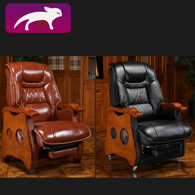 HRZ Boss chair Business leather president office chair Massage chair cowhide large chair solid wood can lie computer chair home
HRZ Boss chair Business leather president office chair Massage chair cowhide large chair solid wood can lie computer chair home