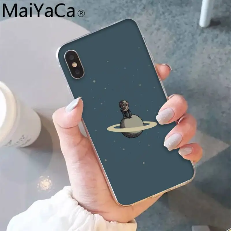 MaiYaCa Cute Astronaut Floating Luxury Unique Phone Cover for iPhone 12 8 7 6 6S Plus X XS MAX 5 5S SE XR 12 11 pro promax
MaiYaCa Cute Astronaut Floating Luxury Unique Phone Cover for iPhone 12 8 7 6 6S Plus X XS MAX 5 5S SE XR 12 11 pro promax