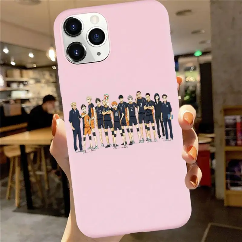 Haikyuu Hinata attacks Anime luxury Phone Case funda Candy Color for iPhone 6 7 8 11 12 s mini pro X XS XR MAX Plus 
Haikyuu Hinata attacks Anime luxury Phone Case funda Candy Color for iPhone 6 7 8 11 12 s mini pro X XS XR MAX Plus