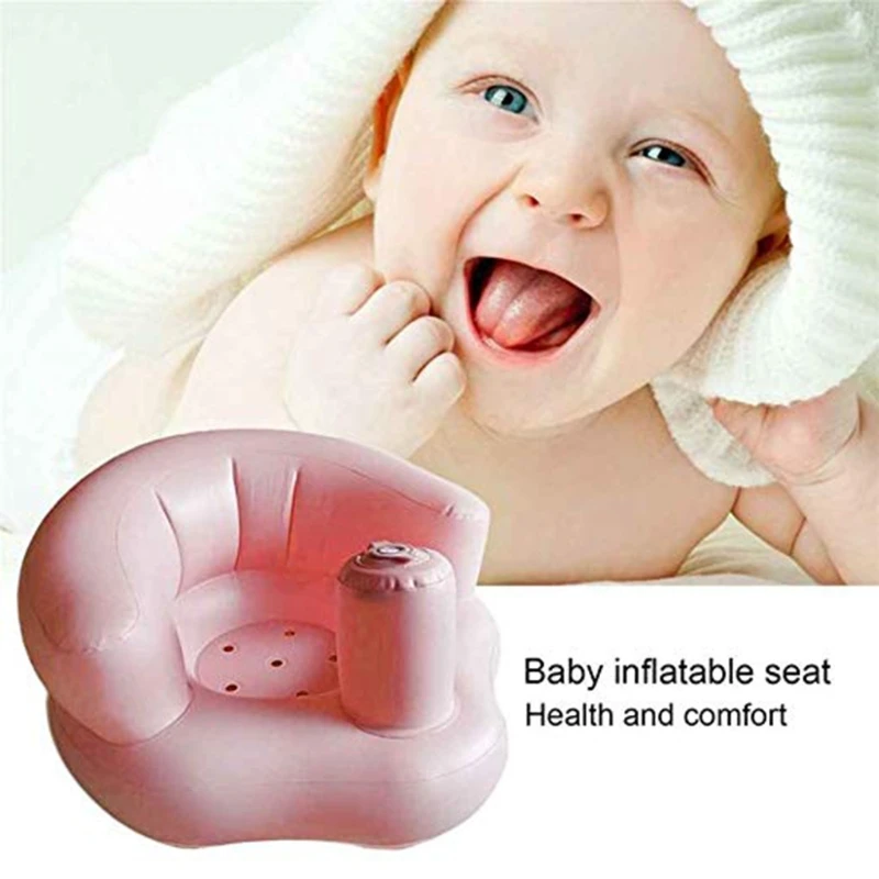 Baby Learning Seat Bathing Lounging Portable Inflatable Bath Chair PVC Sofa Shower Stool for Playing Eating
Baby Learning Seat Bathing Lounging Portable Inflatable Bath Chair PVC Sofa Shower Stool for Playing Eating
