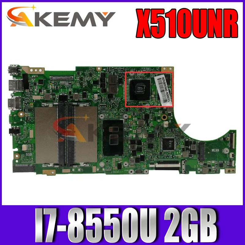 Материнская плата X510UNR для ASUS X510URO S5100UR S5100U X510UQ Материнская плата ноутбука протестирована Оригинал I7-8550U 2 Гб
Материнская плата X510UNR для ASUS X510URO S5100UR S5100U X510UQ Материнская плата ноутбука протестирована Оригинал I7-8550U 2 Гб