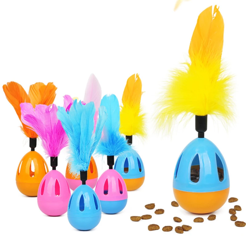 Cute Interactive Pet Toy Feather Tumbler Pet Snack Swing Ball Multiple Colour Toy for Pet Dog and Cat Supplies
Cute Interactive Pet Toy Feather Tumbler Pet Snack Swing Ball Multiple Colour Toy for Pet Dog and Cat Supplies