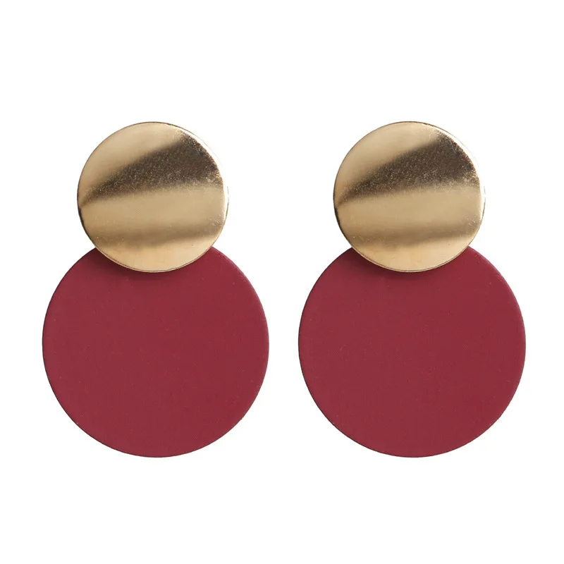 New Earings Fashion Jewelry Geometric Wild Personality Round Ring Temperament Earrings Gothic Luxury Designer Jewelry For Women
New Earings Fashion Jewelry Geometric Wild Personality Round Ring Temperament Earrings Gothic Luxury Designer Jewelry For Women