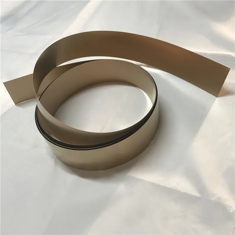 1 meter C17200 Beryllium Bronzer Strip 0.08 to 1.2mm Thick Industry DIY Experiment Copper Sheet Foil Paper
1 meter C17200 Beryllium Bronzer Strip 0.08 to 1.2mm Thick Industry DIY Experiment Copper Sheet Foil Paper