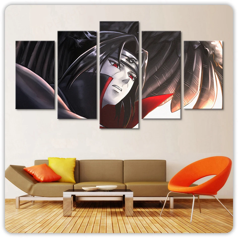 5 Pieces Wall Art Canvas Anime Manga Pictures Ninja Figure Itachi Posters And Prints Home Living Room Wall Decoration Paintings
5 Pieces Wall Art Canvas Anime Manga Pictures Ninja Figure Itachi Posters And Prints Home Living Room Wall Decoration Paintings