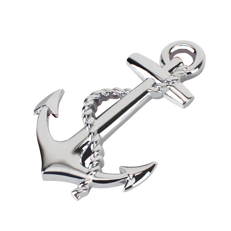 Metal anchor navy stickers emblem Auto styling decal For Renault Captur Clio RS V6 Duster Fluence Kadjar Koleos | Автомобили и