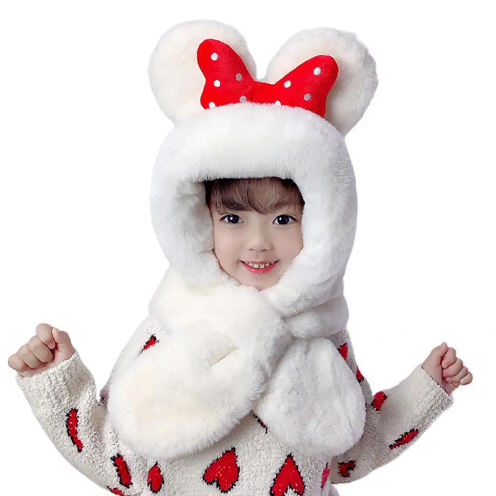Girls Scarf Hat Novelty Super Soft Fitted Cartoon Ear Bow Decor Girls Scarf Hat for Riding Children Hat Kids Shawl Hat
Girls Scarf Hat Novelty Super Soft Fitted Cartoon Ear Bow Decor Girls Scarf Hat for Riding Children Hat Kids Shawl Hat