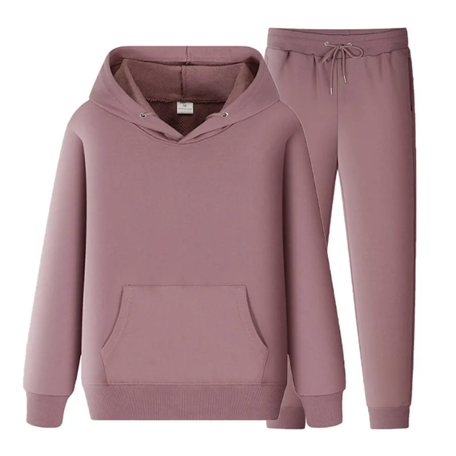 New Men 100% Cotton Sets Autumn Winter Fleece Hoodies Pants Ladies Clothing Women Joggers Sweatpants Cotton Tracksuits Sets Men
New Men 100% Cotton Sets Autumn Winter Fleece Hoodies Pants Ladies Clothing Women Joggers Sweatpants Cotton Tracksuits Sets Men