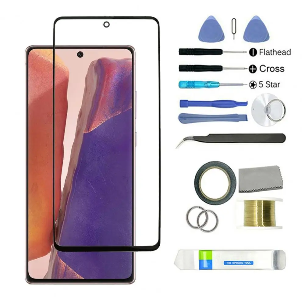 Набор инструментов для Samsung Galaxy Note 20/20, сменный внешний сенсорный экран для мобильных телефонов
Набор инструментов для Samsung Galaxy Note 20/20, сменный внешний сенсорный экран для мобильных телефонов