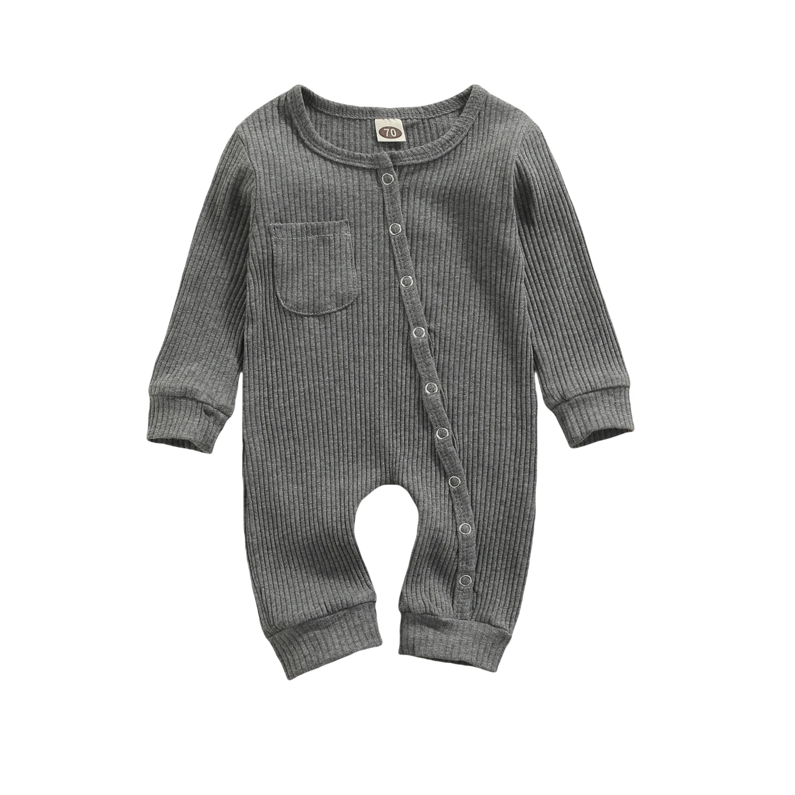 Детское однотонное боди, комбинезон в рубчик с длинными рукавами и круглым вырезом, комбинезон с косыми пуговицами, детская одежда
Детское однотонное боди, комбинезон в рубчик с длинными рукавами и круглым вырезом, комбинезон с косыми пуговицами, детская одежда