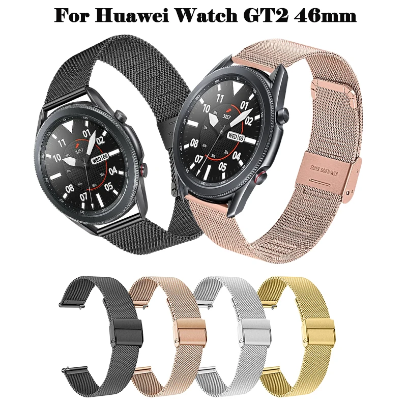Strap For Huawei Watch GT2 46mm Milan Bracelet Strap For Huawei Watch GTR 47mm Sport Milan Fashion Strap Wristbands Accessory
Strap For Huawei Watch GT2 46mm Milan Bracelet Strap For Huawei Watch GTR 47mm Sport Milan Fashion Strap Wristbands Accessory