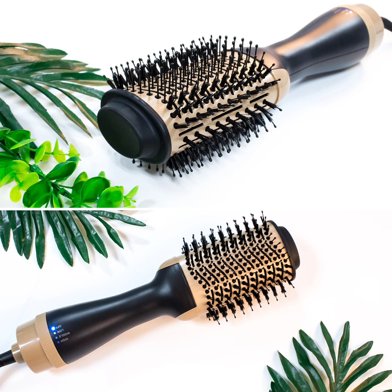 1000W One Step Hair Dryer Hot Air Brush Hair Straightener Curler Comb Electric 3 IN 1 Blow Dryer Brush Hair Hairdressing Tools
1000W One Step Hair Dryer Hot Air Brush Hair Straightener Curler Comb Electric 3 IN 1 Blow Dryer Brush Hair Hairdressing Tools