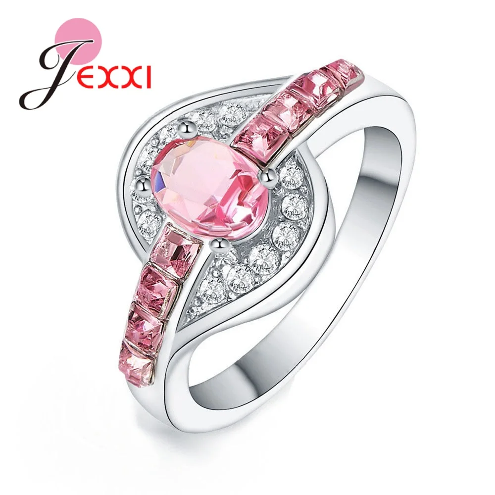 Best Choice Band Rings 925 Sterling Silver Shining Rhinestone CZ Crystal Jewellery for Ladies Wedding Engagement Anniversary
Best Choice Band Rings 925 Sterling Silver Shining Rhinestone CZ Crystal Jewellery for Ladies Wedding Engagement Anniversary