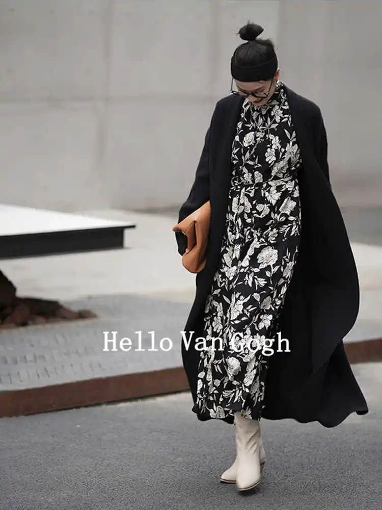 IEQJ 2021 new spring and summer fashion women clothes stand collar full sleeves printed flare long dress female vestido WP57401
IEQJ 2021 new spring and summer fashion women clothes stand collar full sleeves printed flare long dress female vestido WP57401