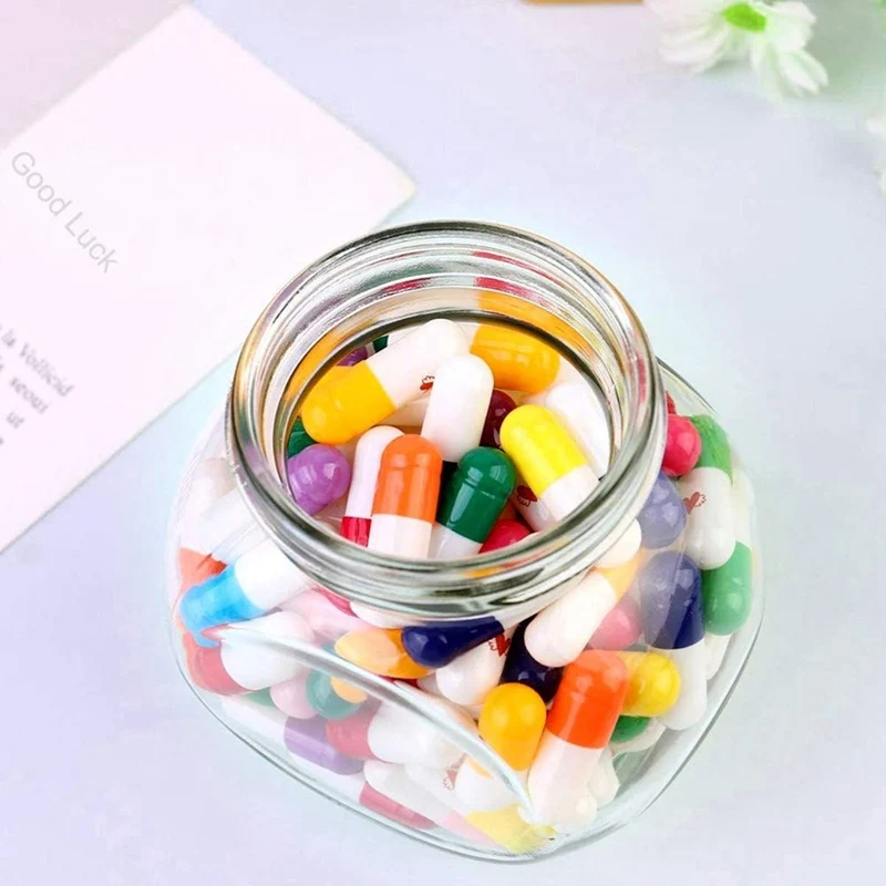 50PCS Message Pill Capsule Letterhead Wishing Drifting Bottle Valentine's Day Gift With LOVE Label Valentines Day Birthday Gift
50PCS Message Pill Capsule Letterhead Wishing Drifting Bottle Valentine's Day Gift With LOVE Label Valentines Day Birthday Gift