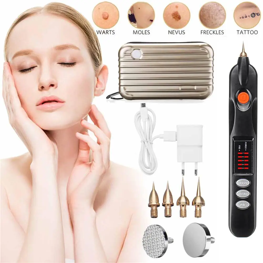 Hotest Facial Body Skin Dark Spot Remover Mole Tattoo Removal Machine Plasma Pen EU/US Plug Freckle Pen Facial Beauty Instrument
Hotest Facial Body Skin Dark Spot Remover Mole Tattoo Removal Machine Plasma Pen EU/US Plug Freckle Pen Facial Beauty Instrument