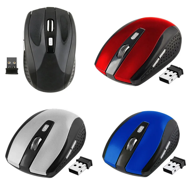 2.4GHz Wireless Optical Mouse/Mice With USB 2.0 Receiver for PC Laptop Mouse Keyboard And Accessories Computer Office Mouse
2.4GHz Wireless Optical Mouse/Mice With USB 2.0 Receiver for PC Laptop Mouse Keyboard And Accessories Computer Office Mouse