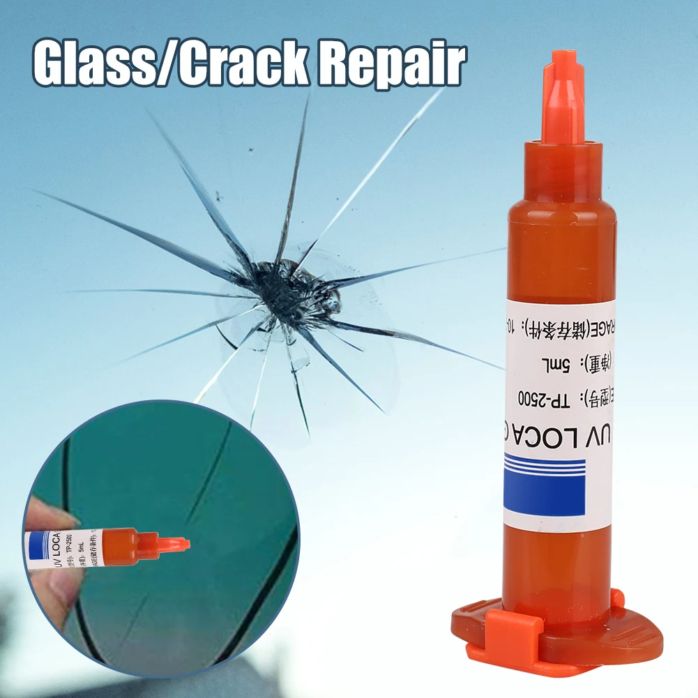 UV Glue Optical Clear Glue Window Repair Tool For Long Crack Glass Broken Crack Qucikly Bonding Strength Restore Window Screen
UV Glue Optical Clear Glue Window Repair Tool For Long Crack Glass Broken Crack Qucikly Bonding Strength Restore Window Screen