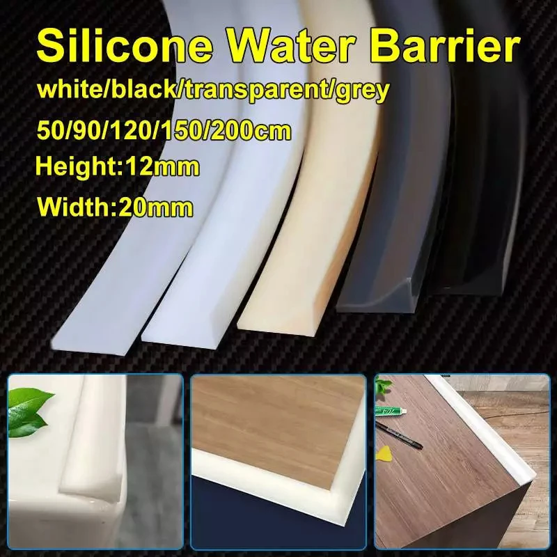 Home Water Retention System Silicone Threshold Water Dam Self-adhesive Bath Shower Barrier Retainer Seal Strip Bathroom Stopper
Home Water Retention System Silicone Threshold Water Dam Self-adhesive Bath Shower Barrier Retainer Seal Strip Bathroom Stopper
