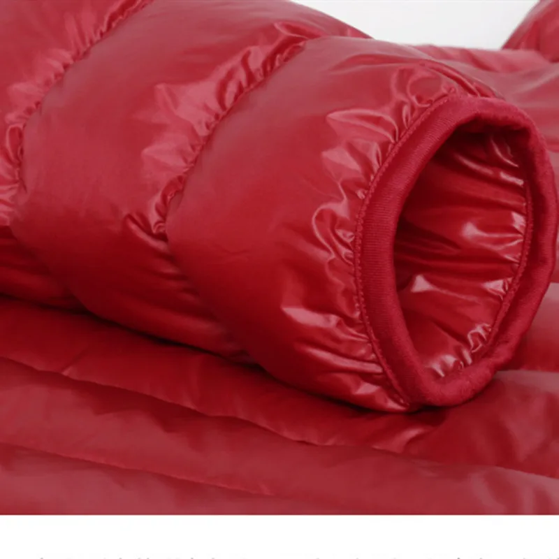 Spring Autumn Nylon Women's Down Jacket Hooded Long Sleeve Cardigan Zipper Plus Size Slim Solid Fashion Office Lady Down Jacket
Spring Autumn Nylon Women's Down Jacket Hooded Long Sleeve Cardigan Zipper Plus Size Slim Solid Fashion Office Lady Down Jacket