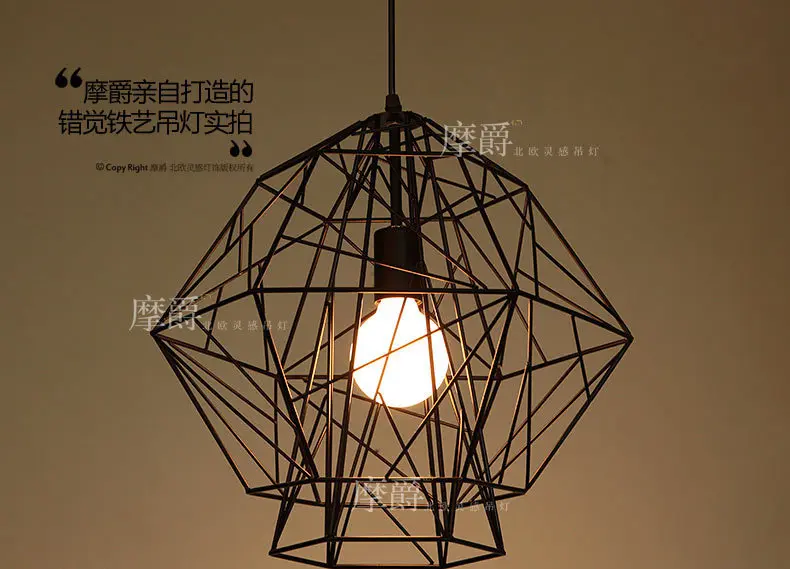Modern Black Iron Bird Cage Lamparas Suspension Luminaire Pendant Light Dining Bedroom Lamp lustre pendente
Modern Black Iron Bird Cage Lamparas Suspension Luminaire Pendant Light Dining Bedroom Lamp lustre pendente