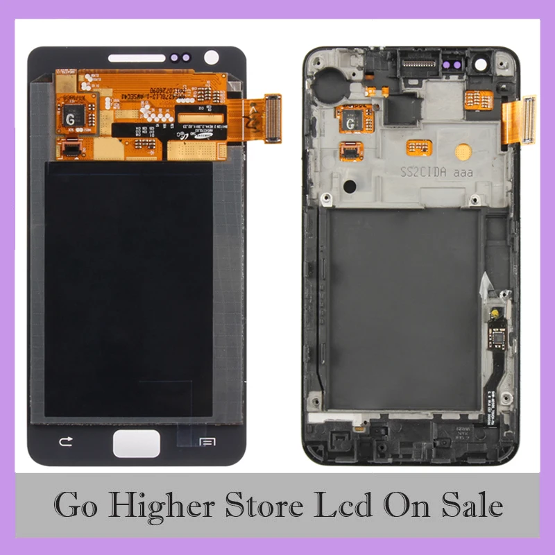 TFT S2 для Samsung Galaxy SII i9100 ЖК дисплей сенсорный экран дигитайзер сборка Замена с