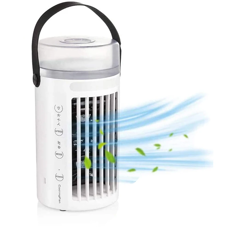 Mini Portable Air Conditioner Fan 4 In 1 Air Conditioner Fan Evaporative Coolers Purifier 3 Speeds Desktop Cooling Fan
Mini Portable Air Conditioner Fan 4 In 1 Air Conditioner Fan Evaporative Coolers Purifier 3 Speeds Desktop Cooling Fan