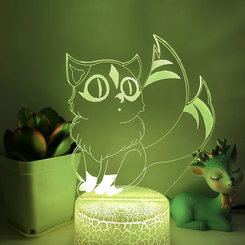 Cute Figure Led Night Lamp Decoration LED Touch Sensor Colorful 3d Night Light Colorful 3d Night Light Unique Anime Decor Gift 
Cute Figure Led Night Lamp Decoration LED Touch Sensor Colorful 3d Night Light Colorful 3d Night Light Unique Anime Decor Gift