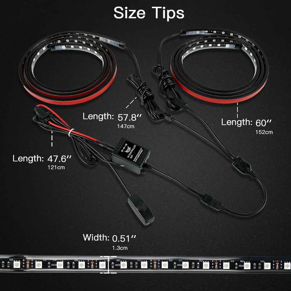 RV Awning Light Truck Bedside Lighting Truck/Cargo Bed Lighting Parts Pedal Bar LED Lighting Kit Party Home Decoration Light
RV Awning Light Truck Bedside Lighting Truck/Cargo Bed Lighting Parts Pedal Bar LED Lighting Kit Party Home Decoration Light