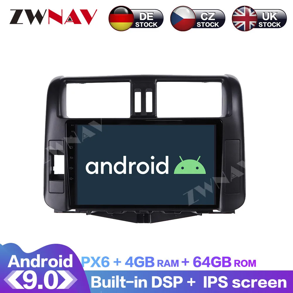 Android 9 With DSP Carplay IPS Screen For Toyota Prado 2010 2011 2012 2013 Car GPS Navigation Radio DVD Player Multimedia
Android 9 With DSP Carplay IPS Screen For Toyota Prado 2010 2011 2012 2013 Car GPS Navigation Radio DVD Player Multimedia