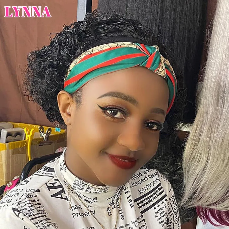 Short Pixie Cut Wig Jerry Curly Headband Wig Human Hair Short Bob Wig for Women Easy Wear Headband Wig for Black Woman
Short Pixie Cut Wig Jerry Curly Headband Wig Human Hair Short Bob Wig for Women Easy Wear Headband Wig for Black Woman