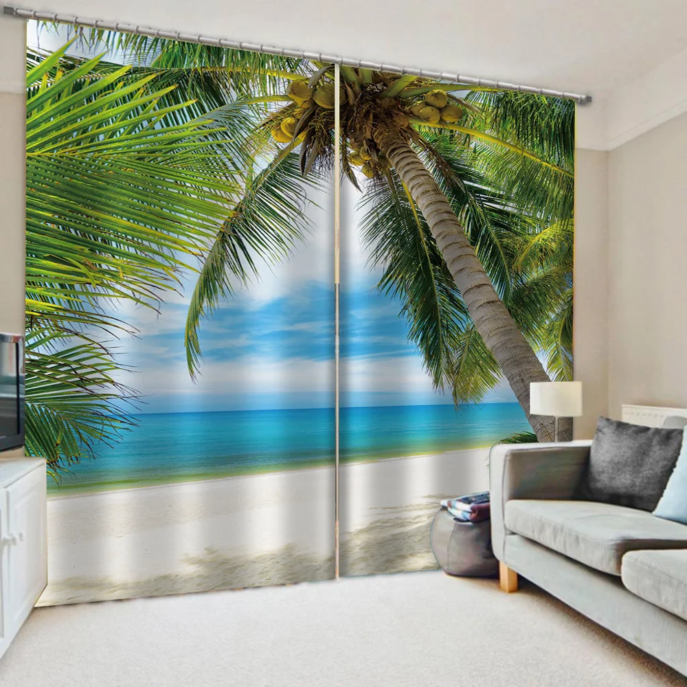 Fashion Customized 3D Curtains Living Room Curtain Blackout Bathroom 3D Window Curtain blue beach curtains coconut tree curtains
Fashion Customized 3D Curtains Living Room Curtain Blackout Bathroom 3D Window Curtain blue beach curtains coconut tree curtains