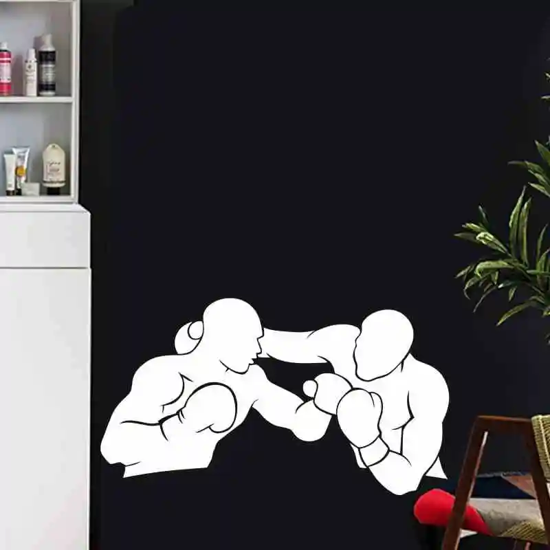 Boxing Wall Sticker Kick Boxer Play Glove Free Combat Vinyl Striker Home Decoration Wall Decor Pugilism Car Decal 
Boxing Wall Sticker Kick Boxer Play Glove Free Combat Vinyl Striker Home Decoration Wall Decor Pugilism Car Decal