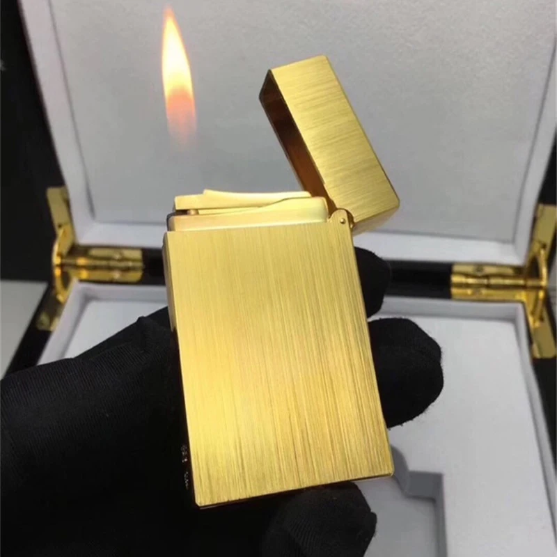 100% New vintage dupont bright sound gas lighter windproof copper body for cigarette
100% New vintage dupont bright sound gas lighter windproof copper body for cigarette