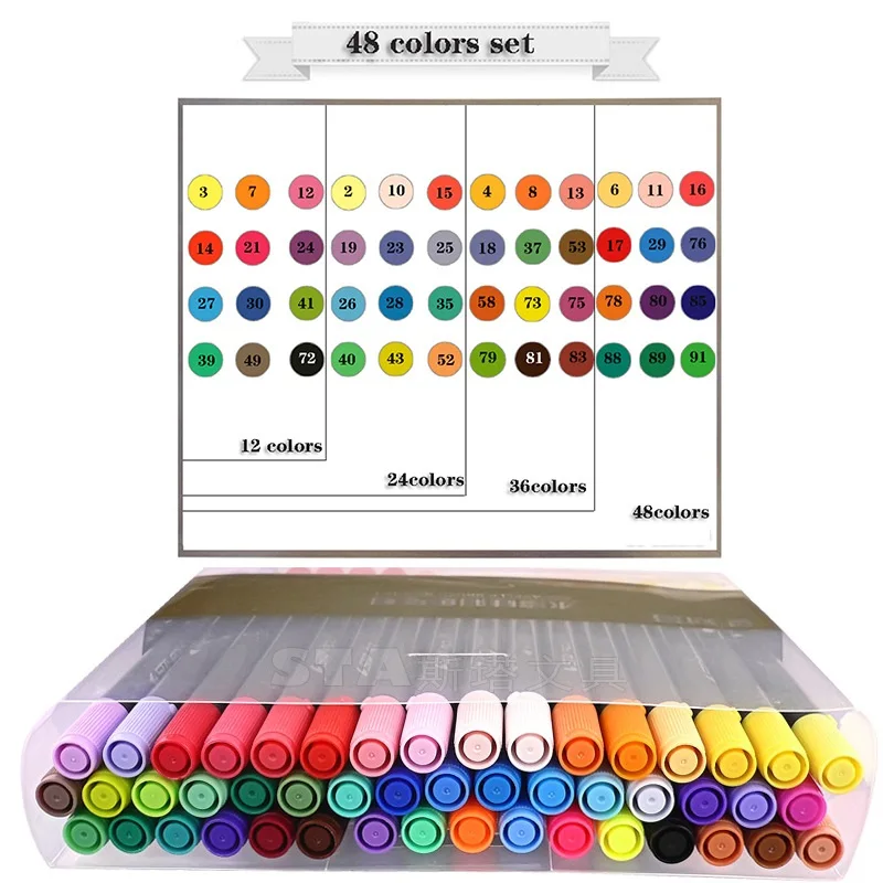 Watercolor Marker Pen Set Cartoon Graffiti Manga Sketch Drawing Fineliner Art Supplies
Watercolor Marker Pen Set Cartoon Graffiti Manga Sketch Drawing Fineliner Art Supplies