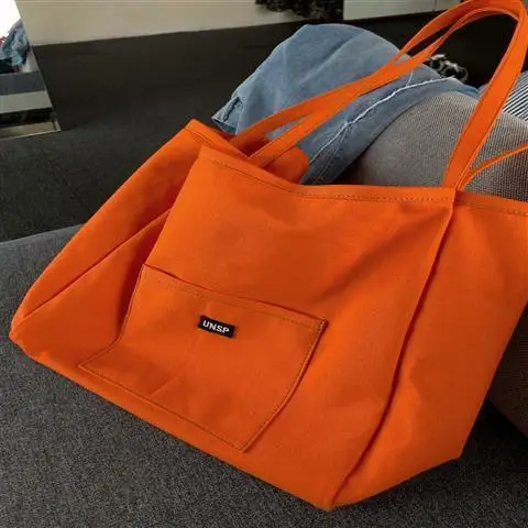 Pure color canvas bag 2021 new ins female bag large capacity simple Korean version of one-shoulder literary diagonal bag
Pure color canvas bag 2021 new ins female bag large capacity simple Korean version of one-shoulder literary diagonal bag