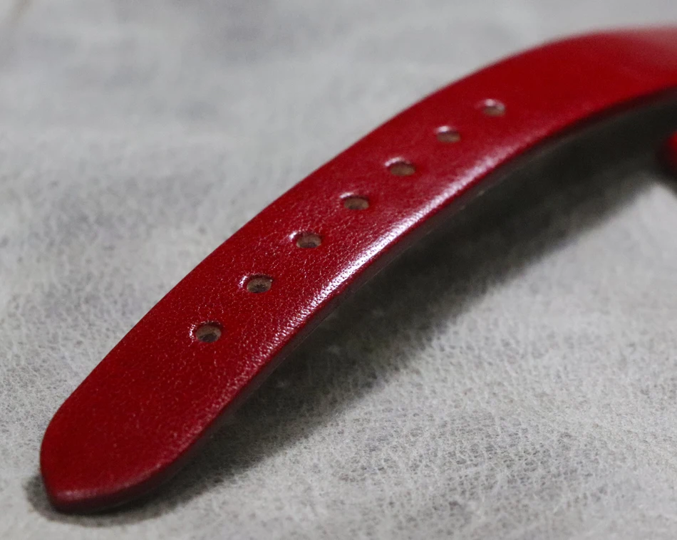 For ladies Fashion red ultra-thin Watchbands 12 14 16 18mm Genuine Leather Watch Accessories Straps soft cozy woman Cowhide Belt 
For ladies Fashion red ultra-thin Watchbands 12 14 16 18mm Genuine Leather Watch Accessories Straps soft cozy woman Cowhide Belt
