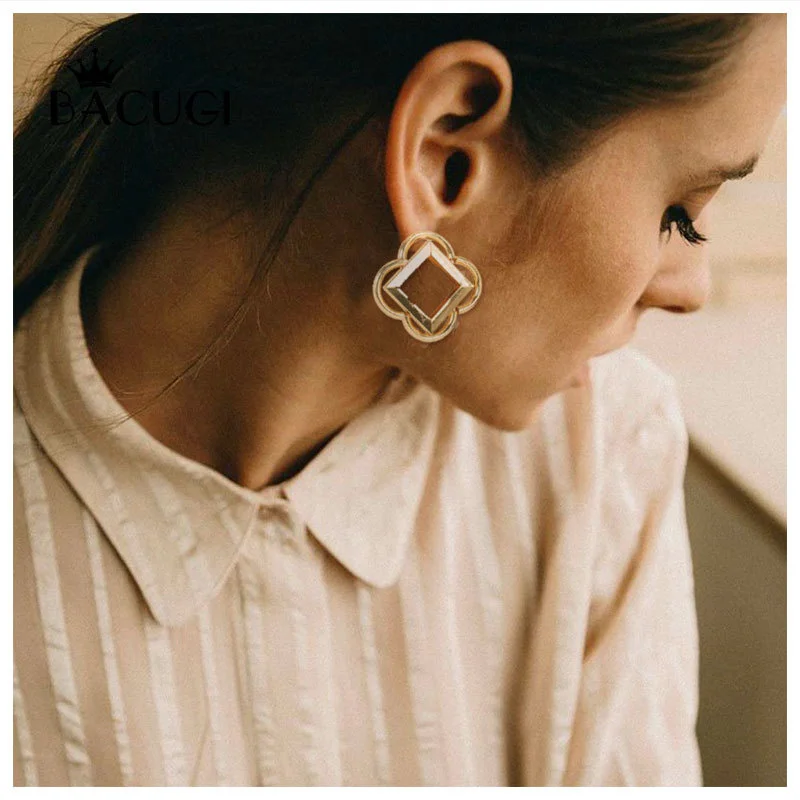 Fashion Simplic Flower Earrings Vintage Irregular Stud Earrings New Exaggerated Fashion Alloy Earring Women Trend Jewelry Gift
Fashion Simplic Flower Earrings Vintage Irregular Stud Earrings New Exaggerated Fashion Alloy Earring Women Trend Jewelry Gift