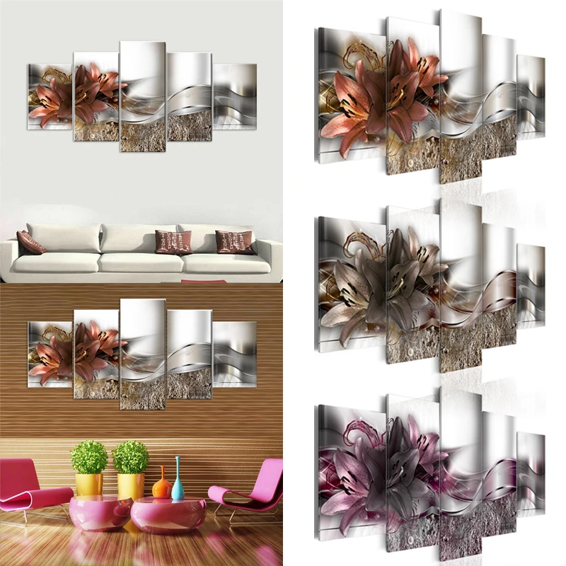 HD Spray Painting Oil Painting Modern Art Five Spell Three Color Abstract Flower Print Wall Picture Wall Decoration Unframed
HD Spray Painting Oil Painting Modern Art Five Spell Three Color Abstract Flower Print Wall Picture Wall Decoration Unframed